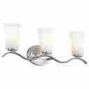 45376ni Builder Kichler Armida 3 Light Bath Vanity In Brushed Nickel 783927361804