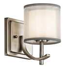 45449ap 45449 Kichler Ap Tallie Wide Wall Sconce With Etched 783927387415