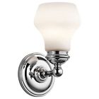 45486ch Transitional Lighting Currituck Wall Sconce Kichler Chrome