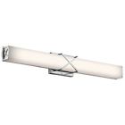 45658chled Kichler Trinsic Chrome Led Wall Sconce 783927492300