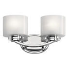 45862ch Kichler Archer Chrome Bath Light 783927537797