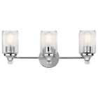 45907ch Kichler Riviera Chrome Bath Light 783927537735