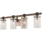 4634-106 Minka Lavery Bridlewood Stone Grey With Brushed Nickel 747396104744