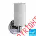11296168008 463591 Gatco Latitude Ii Single Sconce In Chrome Interior Lighting New