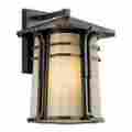 49177ozfl Kichler North Creek 1 Light Fluorescent Outdoor Wall Lantern In Olde Bronze 783927309547