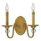 4952hb Hinkley Lighting Eleanor Wall Sconce Heritage Brass 640665495201
