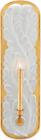 5000-0065 Euroluxhome Wall Sconce Currey Amp Company Weslyn Gesso 616524248783