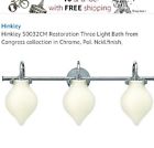 50032cm Hinkley Lighting Restoration Three Light Bath From Congress 640665500738