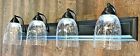 5014-bg Millennium Lighting Light Vanity Rubbed Bronze Clear Seeded Glass