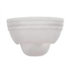 6030-wh 5019-20 Checkolite Set 4 Art Deco White Wall12 Sconces Ceramic Mpn