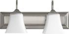 5104-2-65 Quorum Lighting Bathroom Light Satin Nickel Opal 190808079046