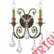 5112-eb-cl-saq Crystorama Lighting Wall Sconce With Swarovski Spectra Crystals
