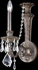 5160-eb-cl-mwp Bronze Candle Light Crystal 60w Vanderbilt Crystorama Sconce