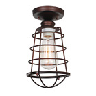 519694 Design House Ajax Light Ceiling Bronze 044321519698