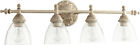 5257-4-70 Quorum Persian White Signature Wide Vanity Wall Light 190808076991