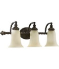 5386-3-86 Quorum International Vanity Lights With Amber Scavo Glass 997958297265