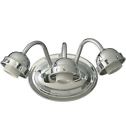 5403-3-014 Quorum International Lot Of Signature Light Bulb Chrome Wall Sconce