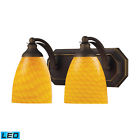 570-2b-cn-led Elk Vanity Bathroom Lights Aged Bronze 748119050973