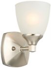 578328 Design House Perth Wall Mount Light Satin Nickel 044321578329
