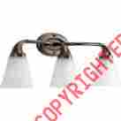 P2760-74 585967 Lahara 3-light Venetian Bronze Vanity Fixture Progress Lighting 785247157341