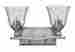 5892bn-cl Bolla Hinkley Lighting Bath 2 Light In Brushed Nickel Steel 640665589368