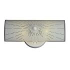 600907 Galaxy Lighting White Vanity Light