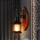 607841455237 Ladiqi Retro Porch Lamp Metal Clear Glass Hanging