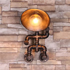 607841459372 Susuo Industrial Rustic Steampunk Pipe Wall Light Vintage