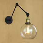 607841465939 Baycheer Industrial Loft Swing Arm Glass Shade Home