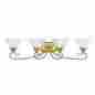 6104-02 Coronado Livex Lighting 6104 Polished Brass 4 Light Bathroom Vanity 847284038325