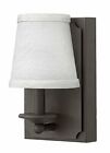 61222oz Hinkley Transitional One Light Wall Sconce In 640665612219