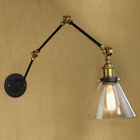 615855050874 Susuo Retro Industrial Swing Arm Wall Light Sconce