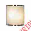 617614 Lighting Fixture Monument Contempory Two Light 10 Brushed Nickel Wall Sconce W Glass Shade
