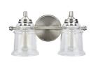 62082 Aspen Creative Metal Bathroom Vanity Wall Light Fixture 818743024432