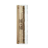 627521ad Capital Lighting Aged Brass Lyra Wide Bathroom Sconce 841740125741
