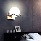 15x10x10cm 629769782448 Unbranded Spherical Glass Wall Lamp Bedroom Bedside Aisle