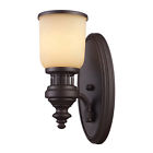 66130-1 Bronze Elk Chadwick Oiled Lighting Wall Collection Sconce