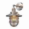 66356 1 Elk Seaport Light 8 Inch Satin Nickel Sconce Wall 748119089065