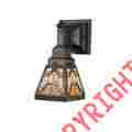 66524 Meyda Tiffany Nuevo Mission Wall Sconce