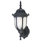 66826 Westinghouse Lighting Corp Black Aluminum Wall Lantern 024034668265