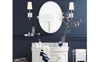 668660 Pottery Barn Pearson Shade Set Of Two Sconces Polished Nickle