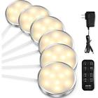 680491007759 Albrillo Led Under Cabinet Lighting Remote Control Puck