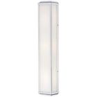 6913-613 Daventry Polished Nickel Wall Sconce With White Glass 747396077451 6913-613 Daventry Polished Nickel Wall Sconce With White Glass 747396077451