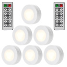 6cgd Solled Wireless Led Puck Lights Kitchen Under Cabinet 6953056608185