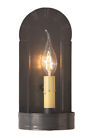 6wbt Irvins Country Tinware Fireplace Sconce In Blackened Tin 813007022681