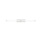 700bcmetlyc-cf 700bcmetly-cf Metro Long Tech Lighting Chrome 1 Light Fluorescent Bath Fixture 0884655086240