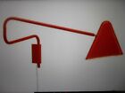 702.117.06 Ikea Ps Led Wall Lamp Swing Arm Light Red New