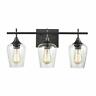 723576370383 Farmhouse Bathroom Vanity Lights Clear Glass Wall Sconces