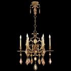 729640-1 Fine Art Lamps Encased Gem Chandelier Bronze Patina