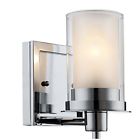 6095951 73465 Designers Impressions Juno Polished Chrome Light Wall Sconce 609595734651
